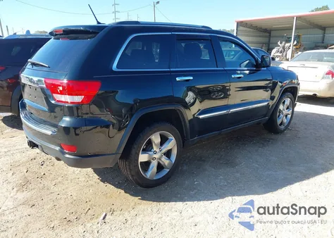 2013 Jeep Grand Cherokee Overland z USA, uszkodzony, nr VIN 1C4RJECT4DC546781